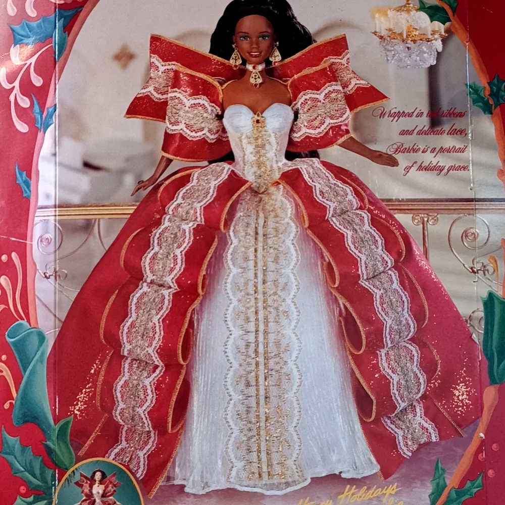 HAPPY Holiday 10th Anniversary Barbie Vintage 1997 - Picture 3 of 3